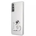 Karl Lagerfeld Karl Lagerfeld KLHCS21MCFNRC S21+ G996 hardcase transparent Choupette Fun