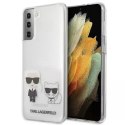 Karl Lagerfeld Karl Lagerfeld KLHCS21MCKTR S21+ G996 hardcase Transparent Karl & Choupette