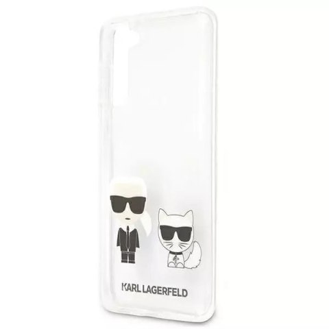 Karl Lagerfeld Karl Lagerfeld KLHCS21MCKTR S21+ G996 hardcase Transparent Karl & Choupette Karl Lagerfeld Karl Lagerfeld KLHCS21MCKTR S21+ G996 hardcase Transparent Karl & Choupette