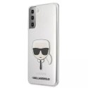 Karl Lagerfeld Karl Lagerfeld KLHCS21MKTR S21+ G996 hardcase Transparent Karl`s Head