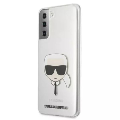 Karl Lagerfeld Karl Lagerfeld KLHCS21MKTR S21+ G996 hardcase Transparent Karl`s Head Karl Lagerfeld Karl Lagerfeld KLHCS21MKTR S21+ G996 hardcase Transparent Karl`s Head