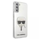 Karl Lagerfeld Karl Lagerfeld KLHCS21MKTR S21+ G996 hardcase Transparent Karl`s Head