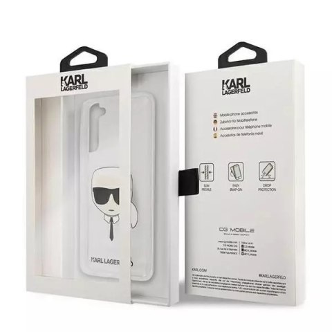 Karl Lagerfeld Karl Lagerfeld KLHCS21MKTR S21+ G996 hardcase Transparent Karl`s Head Karl Lagerfeld Karl Lagerfeld KLHCS21MKTR S21+ G996 hardcase Transparent Karl`s Head