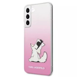 Karl Lagerfeld Karl Lagerfeld KLHCS22MCFNRCPI S22+ S906 hardcase różowy/pink Choupette Eat
