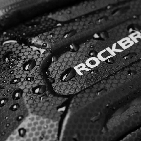 RockBros Etui torba sakwa na rower wodoodporna rowerowa uchwyt rowerowy na telefon 6.8 cali na ramę 1.7L RockBros czarny RockBros Etui torba sakwa na rower wodoodporna rowerowa uchwyt rowerowy na telefon 6.8 cali na ramę 1.7L RockBros czarny