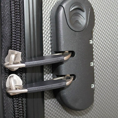 E-hurtownia Walizka podróżna ABS STRIPES rozmiar XL Turkusowy E-hurtownia Walizka podróżna ABS STRIPES rozmiar XL Turkusowy