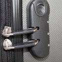 E-hurtownia Walizka podróżna ABS WAVE rozmiar L Błękitny