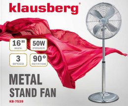KLAUSBERG WENTYLATOR WIATRAK PODŁOGOWY KLAUSBERG KB-7539