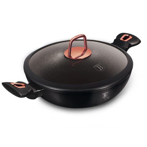 BERLINGER HAUS WOK GRANITOWY 30cm BERLINGER HAUS BH-7112 BLACK ROSE BERLINGER HAUS WOK GRANITOWY 30cm BERLINGER HAUS BH-7112 BLACK ROSE