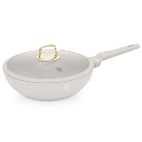 BERLINGER HAUS WOK TYTANOWY Z POKRYWĄ 28cm BERLINGER HAUS BH-8064 SAHARA