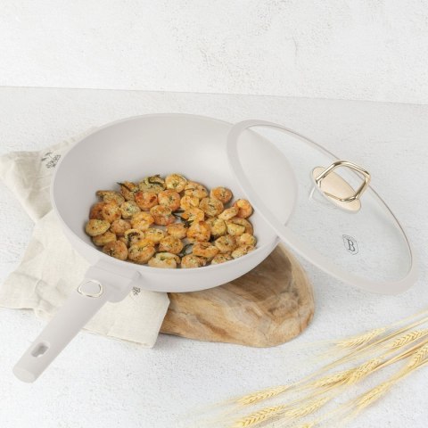 BERLINGER HAUS WOK TYTANOWY Z POKRYWĄ 28cm BERLINGER HAUS BH-8064 SAHARA BERLINGER HAUS WOK TYTANOWY Z POKRYWĄ 28cm BERLINGER HAUS BH-8064 SAHARA