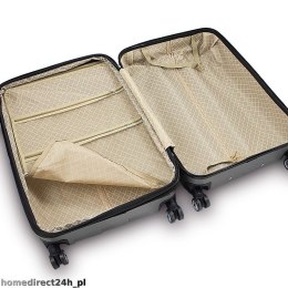 E-hurtownia Walizka podróżna ABS WAVE rozmiar XL Biały
