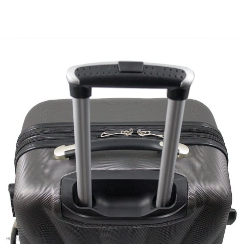 E-hurtownia Walizka podróżna ABS WAVE rozmiar XL Błękitny E-hurtownia Walizka podróżna ABS WAVE rozmiar XL Błękitny