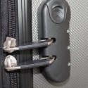 E-hurtownia Walizka podróżna ABS WAVE rozmiar M Turkusowy