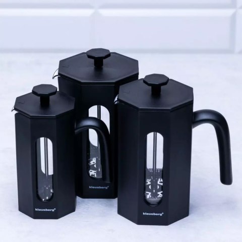 KLAUSBERG ZAPARZACZ TŁOKOWY DO KAWY/HERBATY Z 600ml KLAUSBERG KB-7677 KLAUSBERG ZAPARZACZ TŁOKOWY DO KAWY/HERBATY Z 600ml KLAUSBERG KB-7677