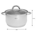 KINGHOFF ZESTAW 3 GARNKÓW KINGHOFF Z POKRYWAMI KH-4446