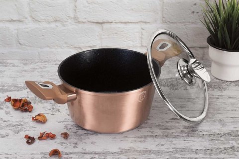 BERLINGER HAUS ZESTAW GARNKÓW GRANITOWYCH BERLINGER HAUS BH-7029 ROSE GOLD BERLINGER HAUS ZESTAW GARNKÓW GRANITOWYCH BERLINGER HAUS BH-7029 ROSE GOLD