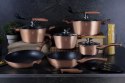 BERLINGER HAUS ZESTAW GARNKÓW GRANITOWYCH BERLINGER HAUS BH-7034 ROSE GOLD 18 ELEM.