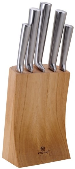 KINGHOFF ZESTAW NOŻY KUCHENNYCH W BLOKU KINGHOFF KH-1153