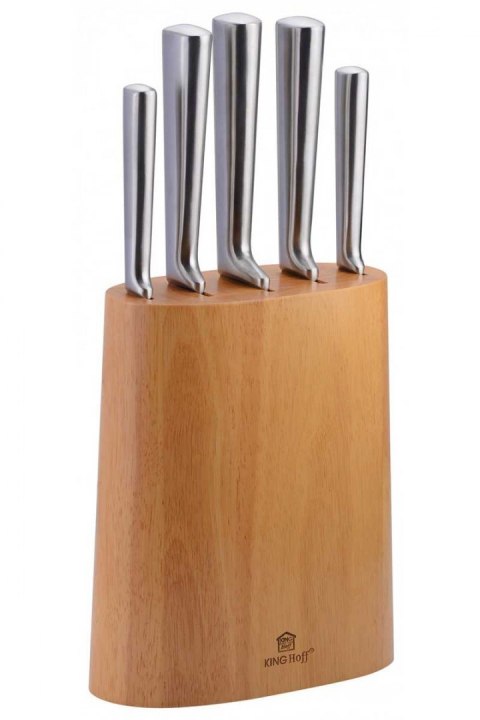 KINGHOFF ZESTAW NOŻY KUCHENNYCH W BLOKU KINGHOFF KH-1456