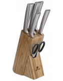 KINGHOFF ZESTAW NOŻY KUCHENNYCH W BLOKU KINGHOFF KH-1555