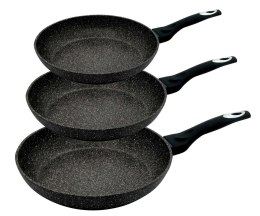 KLAUSBERG ZESTAW PATELNI GRANITOWYCH 20/24/28cm KLAUSBERG KB-7290