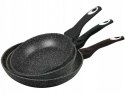 KLAUSBERG ZESTAW PATELNI GRANITOWYCH 20/24/28cm KLAUSBERG KB-7290