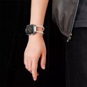 Baseus BASEUS Pasek do Apple Watch 3/4/5/6/SE 38-40mm Biały/różowy