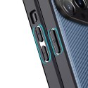 Dux Ducis Dux Ducis Fino etui pokrowiec pokryty nylonowym materiałem iPhone 14 Pro Max niebieski