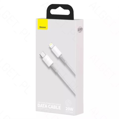 Baseus BASEUS Kabel USB-C do Lightning PD 20W 1m Niebieski Baseus BASEUS Kabel USB-C do Lightning PD 20W 1m Niebieski