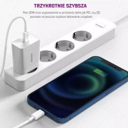 Baseus BASEUS Mini Ładowarka sieciowa USB-C PD 20W Czarny