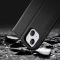 Dux Ducis Dux Ducis Hivo skórzane etui z klapką pokrowiec ze skóry naturalnej portfel na karty i dokumenty iPhone 14 brązowy