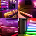 GOSUND Taśma LED GOSUND Inteligentna taśma RGB SL1 280cm Wielokolorowe oświetlenie do domu garażu auta