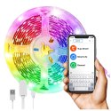 GOSUND Taśma LED GOSUND Inteligentna taśma RGB SL1 280cm Wielokolorowe oświetlenie do domu garażu auta