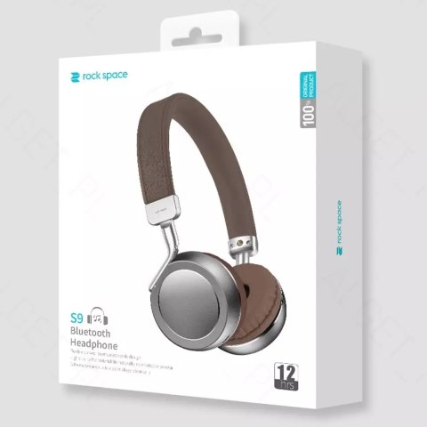 Rock Space ROCK SPACE S9 Bezprzewodowe słuchawki nauszne HiFi Czerwony Rock Space ROCK SPACE S9 Bezprzewodowe słuchawki nauszne HiFi Czerwony