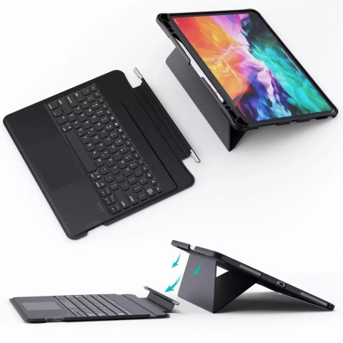 Choetech Choetech Keyboard Case etui pokrowiec do iPad Pro 12.9 2020 / 2021 / 2022 / iPad Air 13 2024 bezprzewodowa klawiatura Bluetooth Choetech Choetech Keyboard Case etui pokrowiec do iPad Pro 12.9 2020 / 2021 / 2022 / iPad Air 13 2024 bezprzewodowa klawiatura Bluetooth