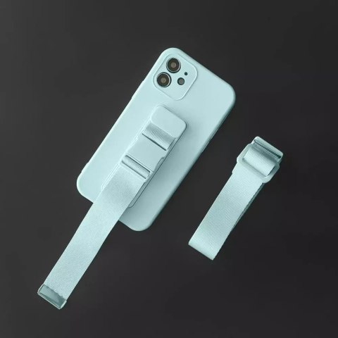 ProducentTymczasowy Rope Case silikonowe etui ze smyczą torebka smycz pasek do Samsung Galaxy A23 różowy ProducentTymczasowy Rope Case silikonowe etui ze smyczą torebka smycz pasek do Samsung Galaxy A23 różowy