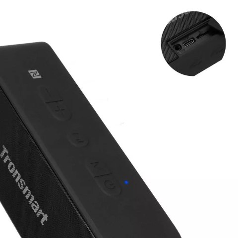 Tronsmart Tronsmart Element T2 Plus 20 W przenośny bezprzewodowy głośnik Bluetooth 5.0 czarny (357167) Tronsmart Tronsmart Element T2 Plus 20 W przenośny bezprzewodowy głośnik Bluetooth 5.0 czarny (357167)