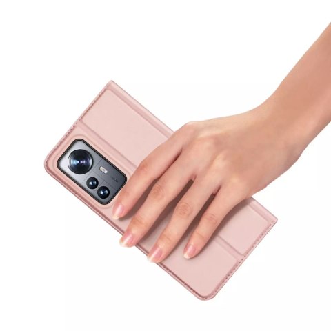 Dux Ducis Dux Ducis Skin Pro kabura etui pokrowiec z klapką Xiaomi 12 Pro różowy Dux Ducis Dux Ducis Skin Pro kabura etui pokrowiec z klapką Xiaomi 12 Pro różowy