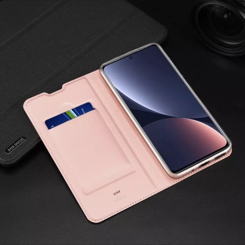 Dux Ducis Dux Ducis Skin Pro kabura etui pokrowiec z klapką Xiaomi 12 Pro różowy Dux Ducis Dux Ducis Skin Pro kabura etui pokrowiec z klapką Xiaomi 12 Pro różowy