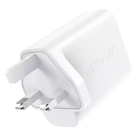 Acefast Acefast ładowarka sieciowa GaN (wtyczka UK) 2x USB Typ C 50W, Power Delivery, PPS, Q3 3.0, AFC, FCP (A32 UK) Acefast Acefast ładowarka sieciowa GaN (wtyczka UK) 2x USB Typ C 50W, Power Delivery, PPS, Q3 3.0, AFC, FCP (A32 UK)