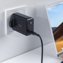 Acefast Acefast ładowarka sieciowa GaN (wtyczka UK) 2x USB Typ C 50W, Power Delivery, PPS, Q3 3.0, AFC, FCP (A32 UK)