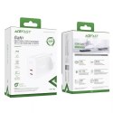 Acefast Acefast ładowarka sieciowa GaN (wtyczka UK) 2x USB Typ C 50W, Power Delivery, PPS, Q3 3.0, AFC, FCP (A32 UK)