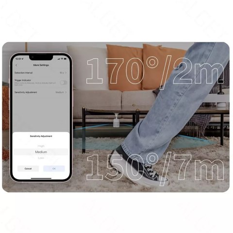 Aqara Aqara P1 Czujnik Ruchu Światła ZigBee 3.0 EU Aqara Aqara P1 Czujnik Ruchu Światła ZigBee 3.0 EU