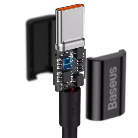 Baseus Baseus Superior kabel przewód USB Typ C - USB Typ C szybkie ładowanie Quick Charge / Power Delivery / FCP 100W 5A 20V 1m czarny Baseus Baseus Superior kabel przewód USB Typ C - USB Typ C szybkie ładowanie Quick Charge / Power Delivery / FCP 100W 5A 20V 1m czarny