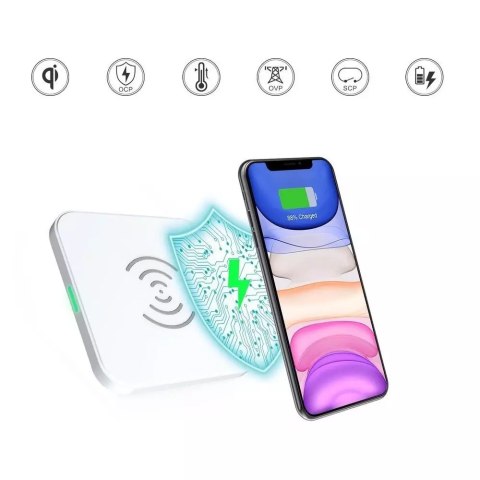 Choetech Choetech ładowarka bezprzewodowa Qi 10W do telefonu słuchawek czarny (T511-S) Choetech Choetech ładowarka bezprzewodowa Qi 10W do telefonu słuchawek czarny (T511-S)