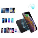 Choetech Choetech ładowarka bezprzewodowa Qi 10W do telefonu słuchawek czarny (T511-S)