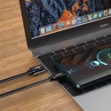 Dudao Dudao kabel przewód USB - USB Typ C Super Fast Charge 1 m czarny (L5G-Black)