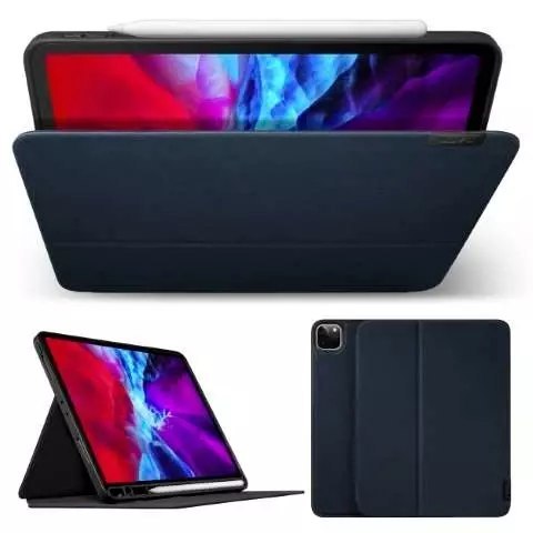 LAUT LAUT Prestige Folio - obudowa ochronna z uchwytem do Apple Pencil do iPad Pro 11" 1/2/3/4G, iPad Air 10.9" 11" 4/5/6 (indigo) LAUT LAUT Prestige Folio - obudowa ochronna z uchwytem do Apple Pencil do iPad Pro 11" 1/2/3/4G, iPad Air 10.9" 11" 4/5/6 (indigo)