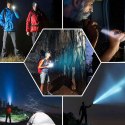 ProducentTymczasowy Latarka taktyczna ręczna szperacz wojskowa P58 CREE XHP50 ZOOM 5 Trybów pracy 1000m Czarna